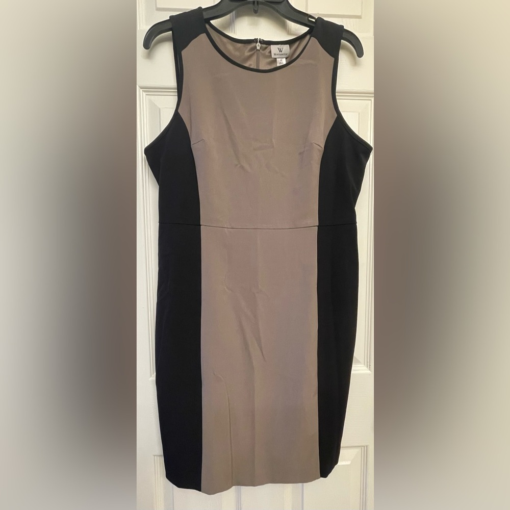 Worthington Black and Taupe Dress